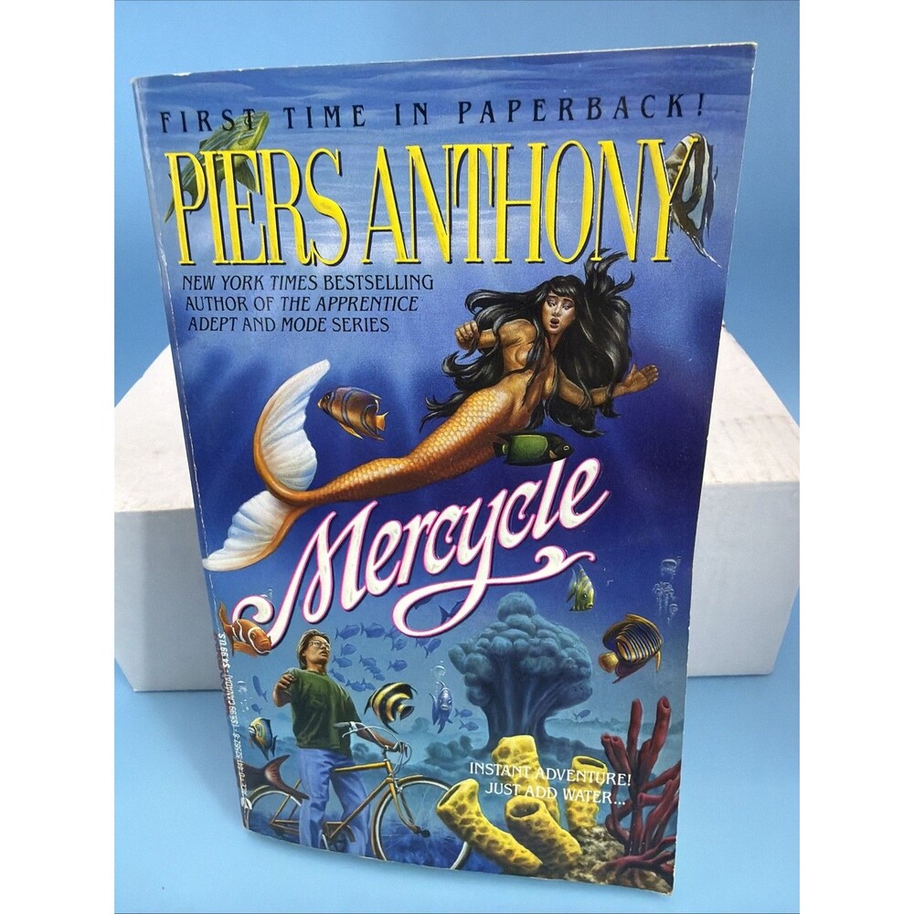 MERCYCLE by Piers Anthony (Paperback 1992) 1st Printing In Paperback